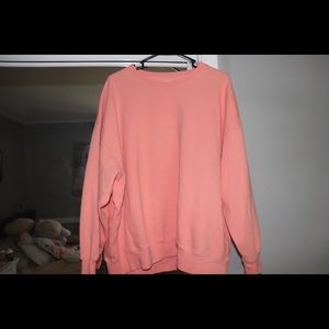 Aerie new with tags sweatshirt coral size large